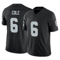 Kdoa LV.Raiders #6 A.J. Cole Player Black Limited Vapor F.U.S.E. Home Game Stitched Jerseys
