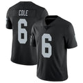 Kdoa LV.Raiders #6 A.J. Cole Player Black Limited Vapor Untouchable Home Game Stitched Jerseys