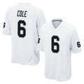 Kdoa LV.Raiders #6 A.J. Cole Player White Home Game Stitched Jerseys