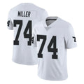 Kdoa LV.Raiders #74 Kolton Miller Player White Limited Vapor Untouchable Home Game Stitched Jerseys