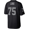 Kdoa LV.Raiders #75 Howie Long Mitchell & Ness Black Retired Player Legacy Replica Jersey