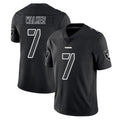 Kdoa LV.Raiders #7 Quay Walker Player Black Limited Black Impact Home Game Stitched Jerseys