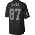 Kdoa LV.Raiders #87 Dave Casper Mitchell & Ness Black Legacy Replica Jersey Stitched Puhic