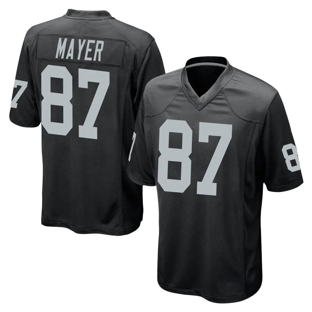 Kdoa LV.Raiders #87 Michael Mayer Player Black Home Game Stitched Jerseys