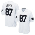 Kdoa LV.Raiders #87 Michael Mayer Player White Home Game Stitched Jerseys