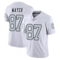 Kdoa LV.Raiders #87 Michael Mayer Player White Limited Color Rush Home Game Stitched Jerseys