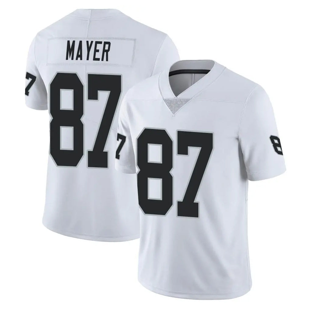 Kdoa LV.Raiders #87 Michael Mayer Player White Limited Vapor Untouchable Home Game Stitched Jerseys