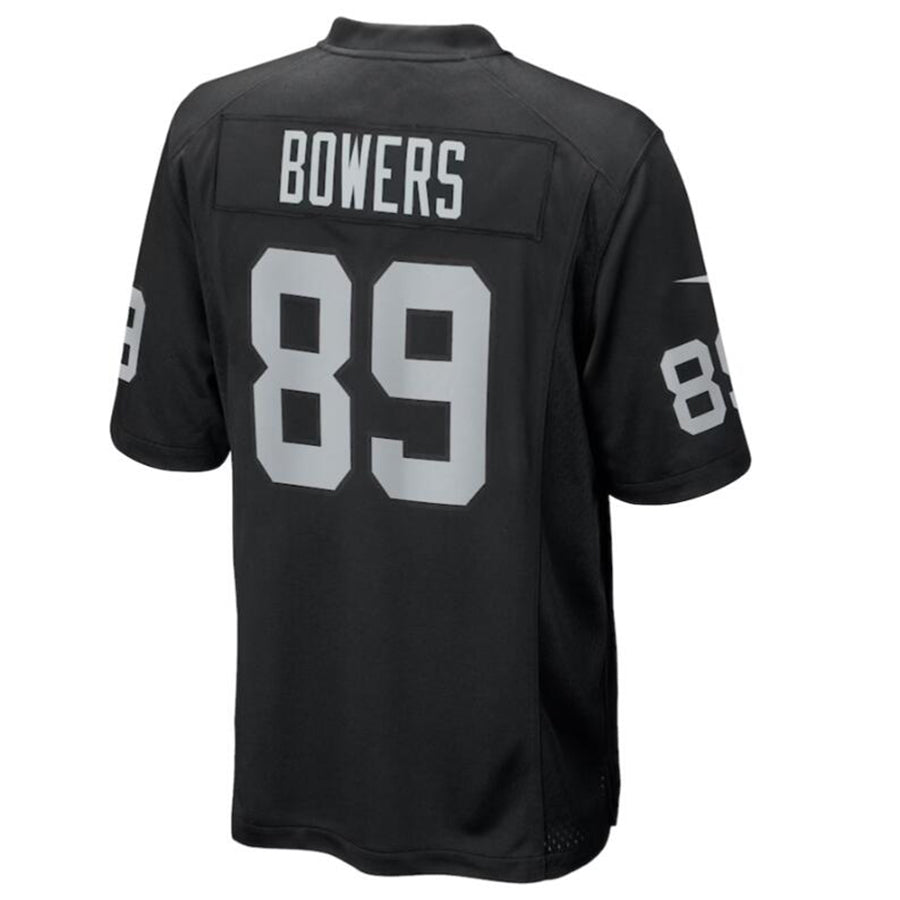 Kdoa LV.Raiders #89 Brock Bowers Black 2024 Draft First Round Pick Player Game Jersey Stitched Jerseys