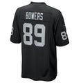 Kdoa LV.Raiders #89 Brock Bowers Black 2024 Draft First Round Pick Player Game Jersey Stitched Jerseys