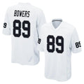 Kdoa LV.Raiders #89 Brock Bowers Player White Home Game Stitched Jerseys