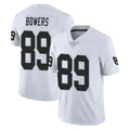 Kdoa LV.Raiders #89 Brock Bowers Player White Limited Vapor Untouchable Home Game Stitched Jerseys