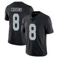 Kdoa LV.Raiders #8 Kirk Cousins Player Black Limited Vapor Untouchable Home Game Stitched Jerseys