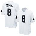 Kdoa LV.Raiders #8 Kirk Cousins Player White Home Game Stitched Jerseys