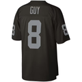 Kdoa LV.Raiders #8 Ray Guy Mitchell & Ness Black Legacy Replica Jersey