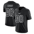 Kdoa LV.Raiders #98 Maxx Crosby Player Black Limited Black Impact Home Game Stitched Jerseys