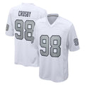 Kdoa LV.Raiders #98 Maxx Crosby Player White Alternate Home Game Stitched Jerseys