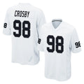 Kdoa LV.Raiders #98 Maxx Crosby Player White Home Game Stitched Jerseys
