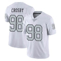 Kdoa LV.Raiders #98 Maxx Crosby Player White Limited Color Rush Home Game Stitched Jerseys