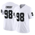 Kdoa LV.Raiders #98 Maxx Crosby Player White Limited Vapor F.U.S.E. Home Game Stitched Jerseys