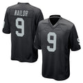 Kdoa LV.Raiders #9 Jalen Nailor Player Black Home Game Stitched Jerseys