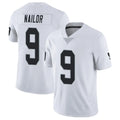 Kdoa LV.Raiders #9 Jalen Nailor Player White Limited Vapor Untouchable Home Game Stitched Jerseys