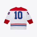 Kdoa M.Canadiens #10 Guy Lafleur Mitchell & Ness White 1971 Power Play Jerseys