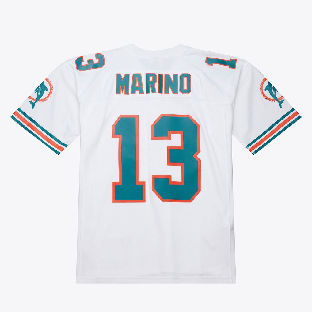 Kdoa M.Dolphins #13 Dan Marino Mitchell & Ness White 1994 Legacy Replica Jersey Stitched Puhic Game Jerseys