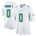 Kdoa M.Dolphins #0 Ollie Gordon II Player White Home Game Stitched Jerseys