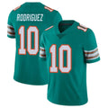 Kdoa M.Dolphins #10 Jacob Rodriguez Player Aqua Limited Alternate Vapor Untouchable Home Game Stitched Jerseys