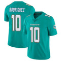 Kdoa M.Dolphins #10 Jacob Rodriguez Player Aqua Limited Vapor Untouchable Home Game Stitched Jerseys