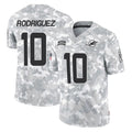 Kdoa M.Dolphins #10 Jacob Rodriguez Player Arctic Camo Salute To Service Limited Game Stitched Jerseys