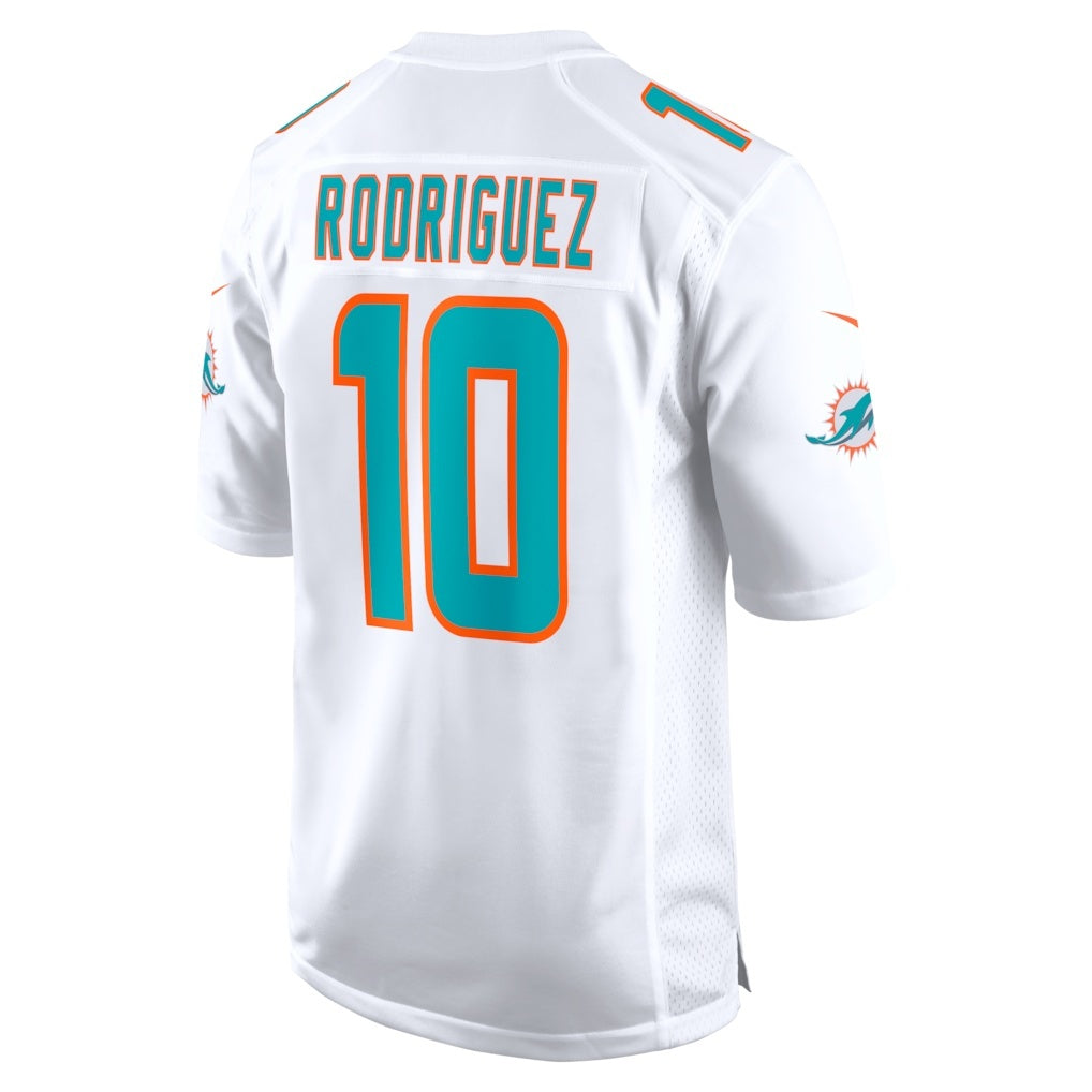 Kdoa M.Dolphins #10 Jacob Rodriguez White Game Stitched Jerseys