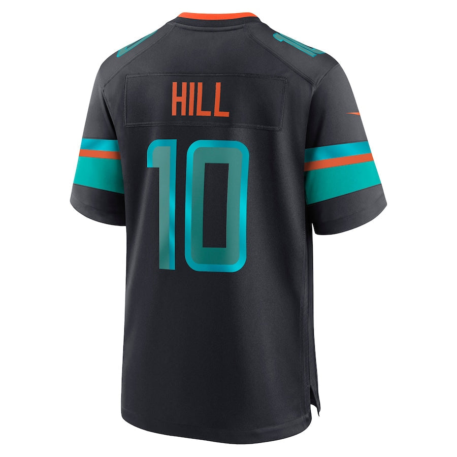 Kdoa M.Dolphins #10 Tyreek Hill Player Blue Rivalries Collection Game Stitched Jersey