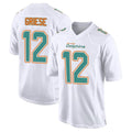 Kdoa M.Dolphins #12 Bob Griese Player White Fashion Game Stitched Jerseys