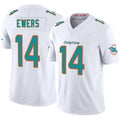 Kdoa M.Dolphins #14 Quinn Ewers Player White Vapor Limited Game Stitched Jerseys