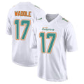 Kdoa M.Dolphins #17 Jaylen Waddle Player White Fashion Game Stitched Jerseys