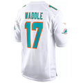 Kdoa M.Dolphins #17 Jaylen Waddle Player White Home Game Stitched Jerseys