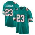 Kdoa M.Dolphins #23 Zayne Anderson Player Aqua Alternate Home Game Stitched Jerseys