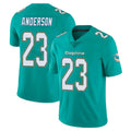 Kdoa M.Dolphins #23 Zayne Anderson Player Aqua Limited Vapor Untouchable Home Game Stitched Jerseys