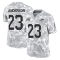Kdoa M.Dolphins #23 Zayne Anderson Player Arctic Camo Salute To Service Limited Game Stitched Jerseys
