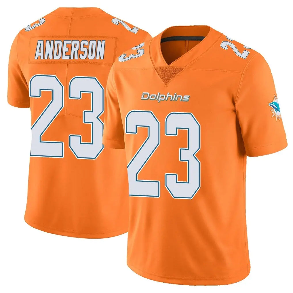 Kdoa M.Dolphins #23 Zayne Anderson Player Orange Limited Home Game Stitched Jerseys