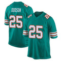 Kdoa M.Dolphins #25 Tyrel Dodson Player Aqua Alternate Home Game Stitched Jerseys