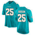 Kdoa M.Dolphins #25 Tyrel Dodson Player Aqua Home Game Stitched Jerseys