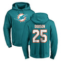 Kdoa M.Dolphins #25 Tyrel Dodson Player Aqua LOGO Pullover Hoodies Limited Stitched Jerseys
