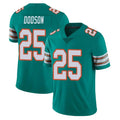Kdoa M.Dolphins #25 Tyrel Dodson Player Aqua Limited Alternate Vapor Untouchable Home Game Stitched Jerseys