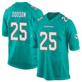 Kdoa M.Dolphins #25 Tyrel Dodson Player Aqua Team Color Home Game Stitched Jerseys
