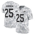 Kdoa M.Dolphins #25 Tyrel Dodson Player Arctic Camo Salute To Service Limited Game Stitched Jerseys