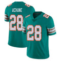 Kdoa M.Dolphins #28 De'Von Achane Player Aqua Limited Alternate Vapor Untouchable Home Game Stitched Jerseys