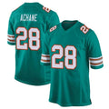 Kdoa M.Dolphins #28 De??£¤Von Achane Player Green Alternate Game Stitched Jerseys