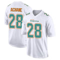 Kdoa M.Dolphins #28 De??£¤Von Achane Player White Foshion Elite Stitched Jerseys